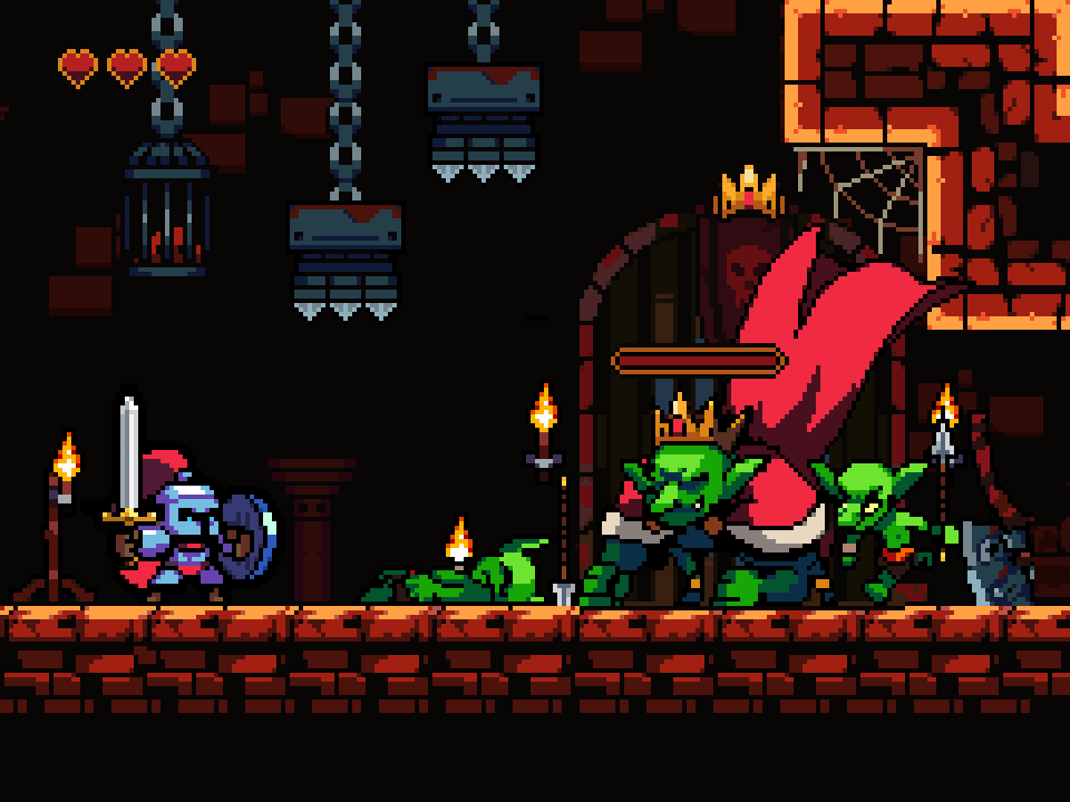 Pixel art project: Platform Goblin: Game World